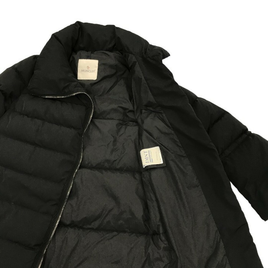 MONCLER(モンクレール)のMONCLER モンクレール ロベリア ダウンジャケット レディース ミドル丈 ブラック 1(Mサイズ) C20934997600 ブランド 冬 おしゃれ アウター 中古 KW1 レディースのジャケット/アウター(ダウンジャケット)の商品写真