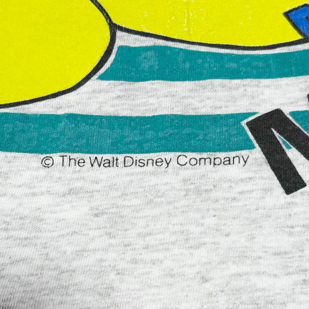 Disney(ディズニー)の90s古着　ヴィンテージ　キャラTシャツ　NITE MICKEY TEE 霜降り メンズのトップス(Tシャツ/カットソー(半袖/袖なし))の商品写真