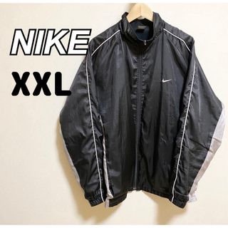 ナイキ(NIKE)のNIKE／ ナイロンジャケット／サイズXXL／ブラック(ナイロンジャケット)