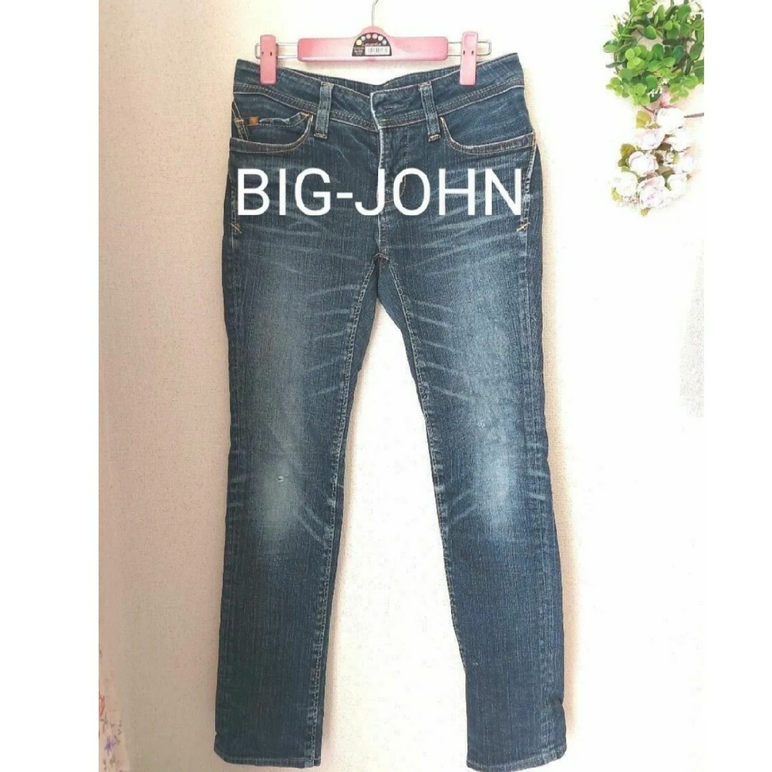 BIG JOHN(ビッグジョン)のBIG-JOHN ビッグジョン  スキニーデニム　デニム デニムパンツ レディースのパンツ(デニム/ジーンズ)の商品写真