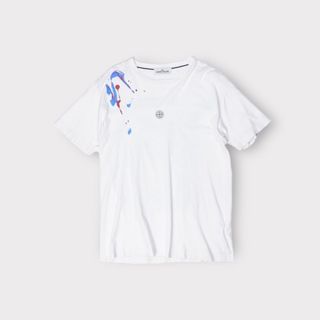 ストーンアイランド(STONE ISLAND)のSTONE ISLAND【Front Print Logo Tee】(Tシャツ/カットソー(半袖/袖なし))