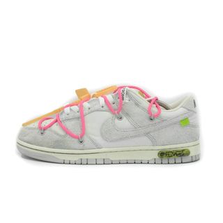 ナイキ(NIKE)のナイキ NIKE × オフ ホワイト OFF WHITE ■ 【 DUNK LOW 1 OF 50 LOT 17 DJ0950 117 】 ダンク ロー ロット 17 スニーカー　w18292(スニーカー)