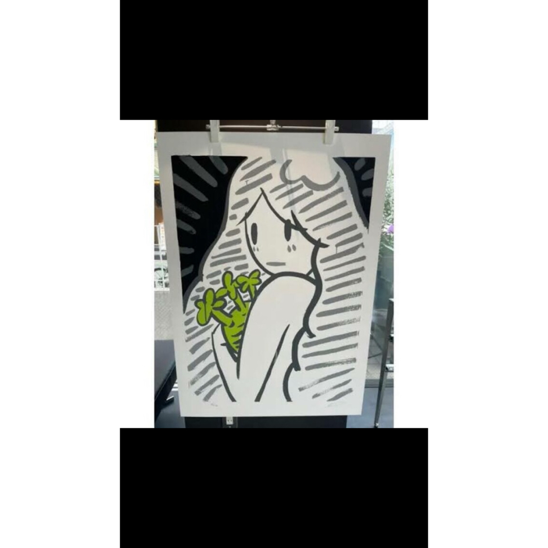BOTANIZE × 天野タケル Venus & Caudex シルクスクリーン エンタメ/ホビーの美術品/アンティーク(版画)の商品写真