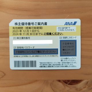 エーエヌエー(ゼンニッポンクウユ)(ANA(全日本空輸))のANA 株主優待 1枚(航空券)