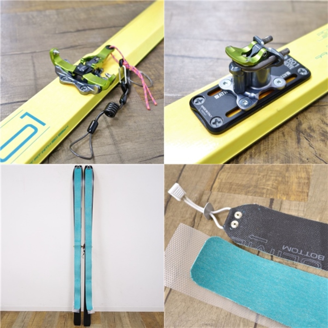 美品 ディナフィット DYNAFIT PDG65 161cm ビンディング ATK World cup Revolution スキーモ SKIMO ストック シール セット TLT アウトドア スポーツ/アウトドアのスキー(板)の商品写真