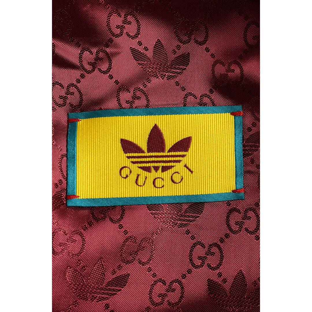 Gucci(グッチ)のグッチ ×アディダス adidas  707683 ZAKQN ラインダブルノーカラージャケット メンズ 52 メンズのジャケット/アウター(その他)の商品写真