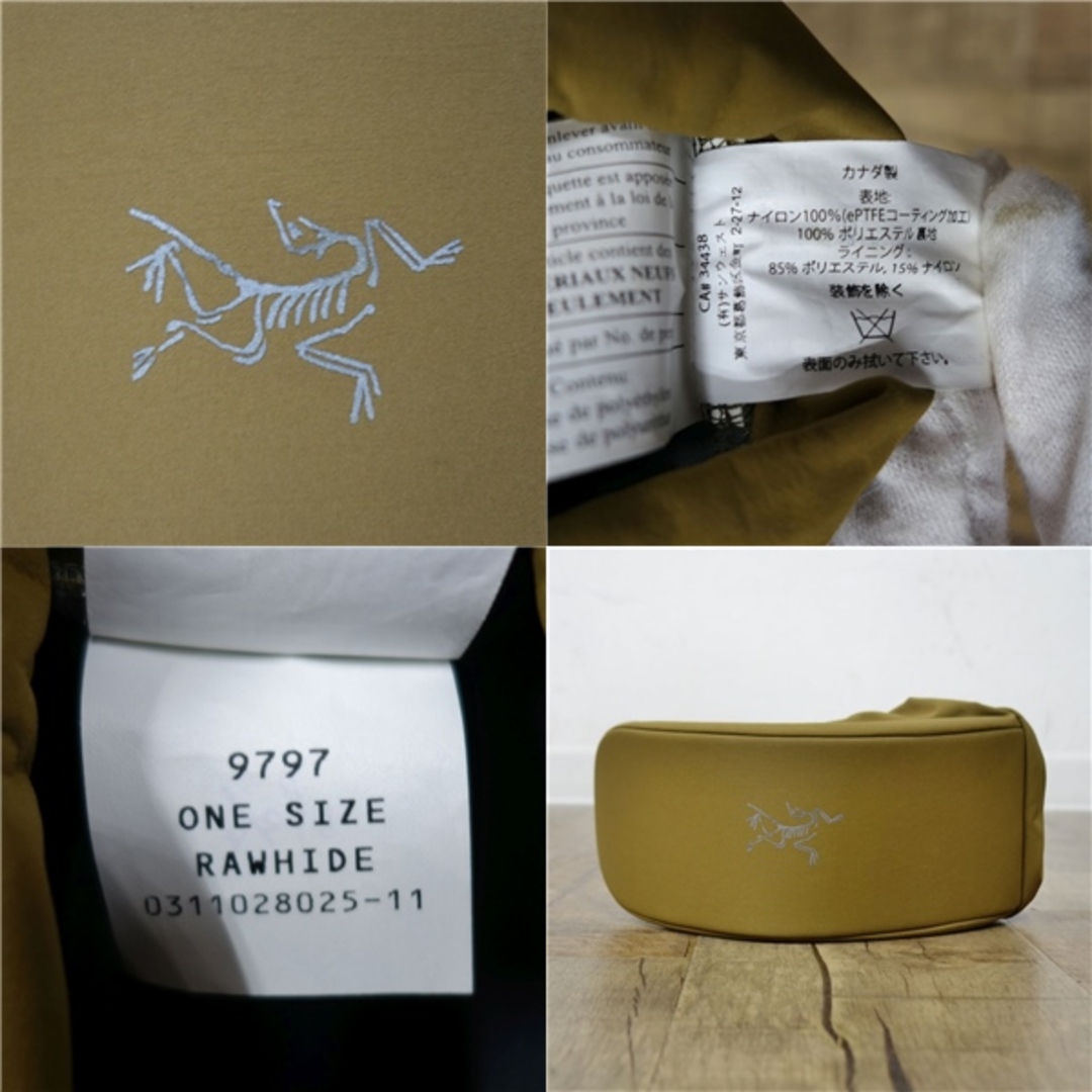 美品 アークテリクス ARCTERYX POWDER FACE CASE パウダー 美品 アークテリクス ARCTERYX POWDER FACE CASE パウダー