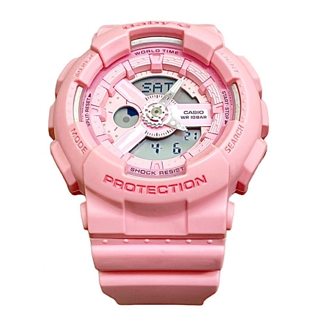 Baby-G(ベビージー)のCASIO Baby-G ピンクブーケ レディース BA-110-4A1 レディースのファッション小物(腕時計)の商品写真