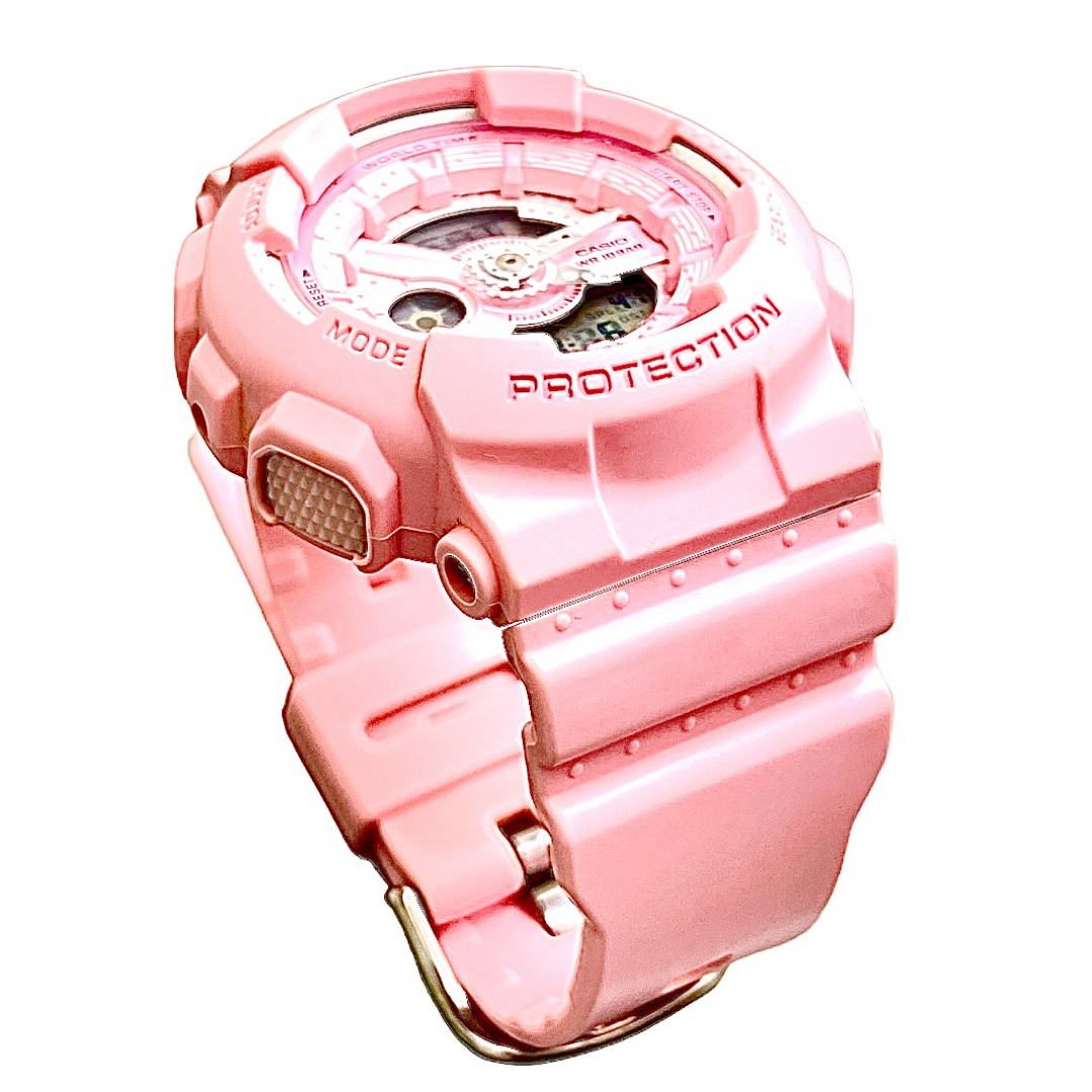Baby-G(ベビージー)のCASIO Baby-G ピンクブーケ レディース BA-110-4A1 レディースのファッション小物(腕時計)の商品写真