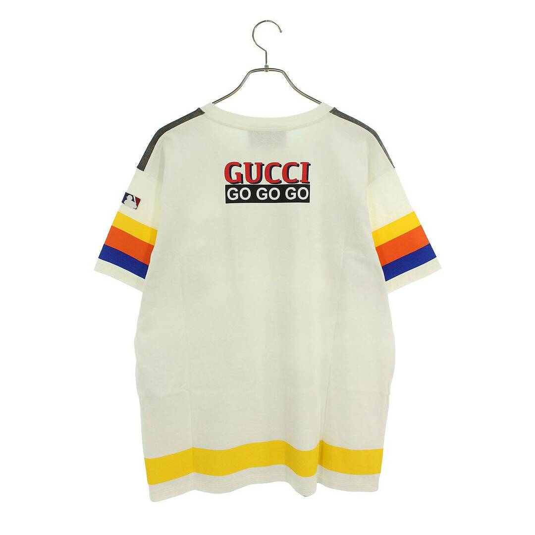 Gucci(グッチ)のグッチ  23SS  719779 XJE0E スタジアムプリントオーバーサイズTシャツ メンズ S メンズのトップス(Tシャツ/カットソー(半袖/袖なし))の商品写真