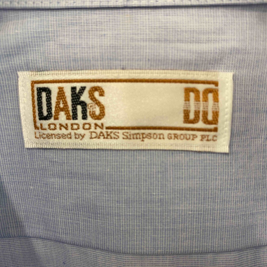 Daks ダックス メンズ 長袖シャツ　ブルー メンズのトップス(シャツ)の商品写真