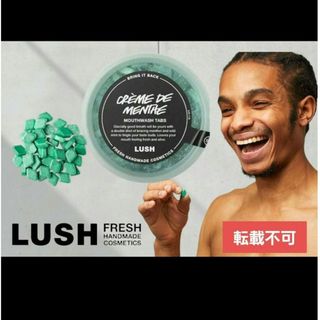 ラッシュ(LUSH)のLUSH　マウスウォッシュ クレームドマント 新品未使用(マウスウォッシュ/スプレー)