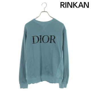 Dior - ディオール  21AW  143J687A0531 ロゴ刺繍オーバーサイズクルーネックスウェット メンズ M