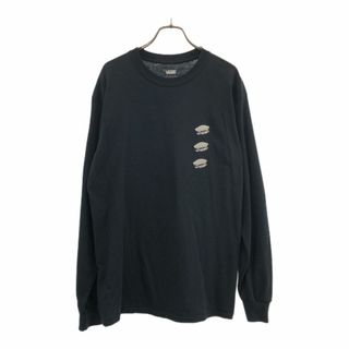 VANS - バンズ エヌハリウッド コラボ 長袖 Tシャツ 36 ブラック VANS ロンT N HOOLYWOOD メンズ 古着 【240406】 メール便可