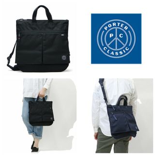 ポータークラシック(PORTER CLASSIC)の美品/Porter Classic× muatsu  HELMET CASE S(ショルダーバッグ)