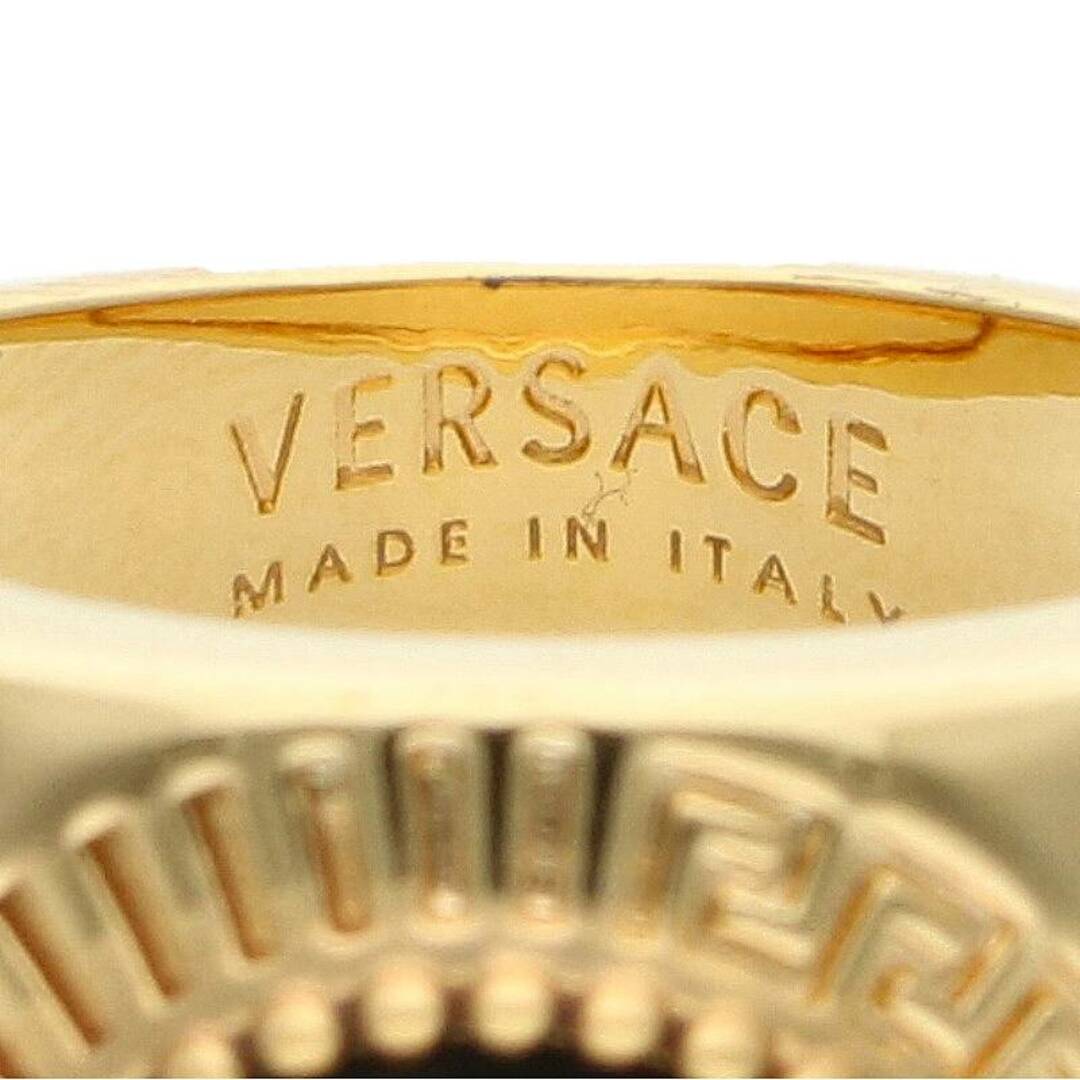 VERSACE(ヴェルサーチ)のヴェルサーチ メデューサシグネットゴールドリング メンズ 15号 メンズのアクセサリー(リング(指輪))の商品写真