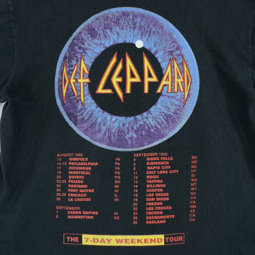 Giant(ジャイアント)のDEF LEPPARD T-Shirts 1990s M T272 メンズのトップス(Tシャツ/カットソー(半袖/袖なし))の商品写真