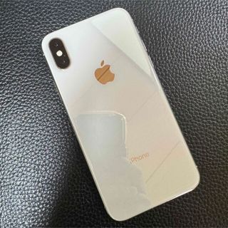 アイフォーン(iPhone)の訳あり　iPhone Xs Silver 256 GB SIMフリー(スマートフォン本体)