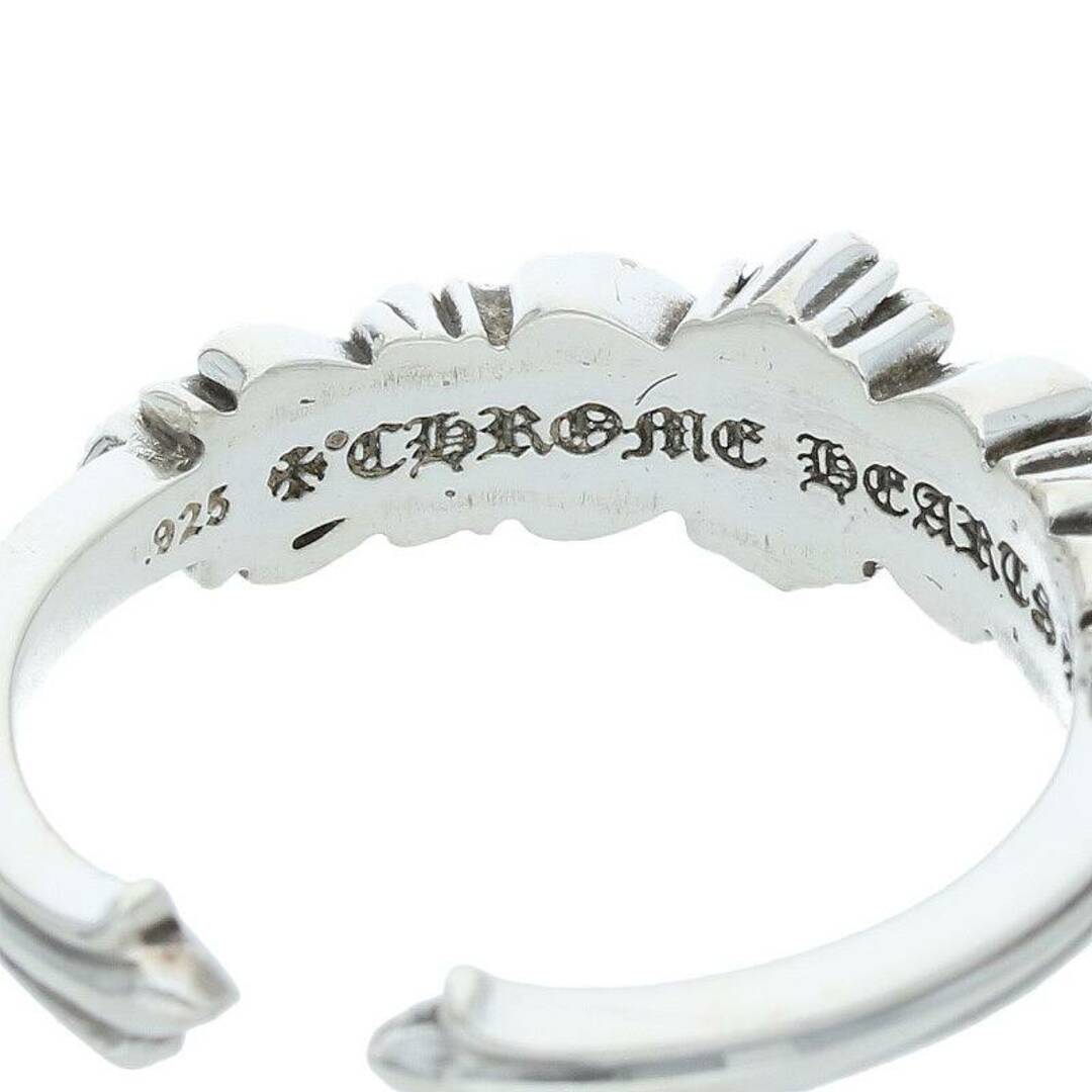 Chrome Hearts(クロムハーツ)のクロムハーツ  BABY CLSC/ベイビークラシックダブルフローラル シルバーリング メンズ 19.5号 メンズのアクセサリー(リング(指輪))の商品写真