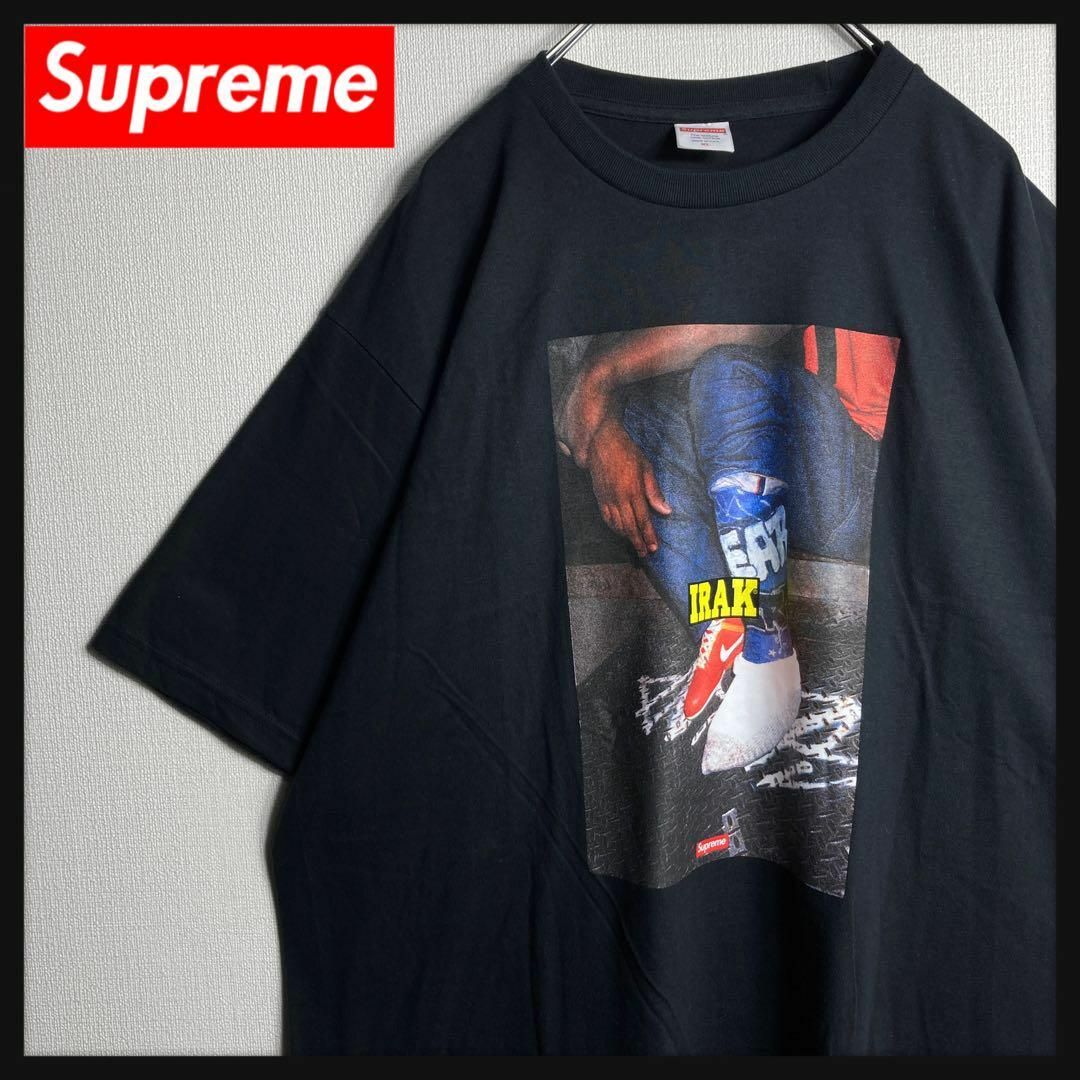 Supreme(シュプリーム)の【極美品】シュプリーム　ワンポイントロゴ入り定番カラーTシャツ　希少XLサイズ メンズのトップス(Tシャツ/カットソー(半袖/袖なし))の商品写真