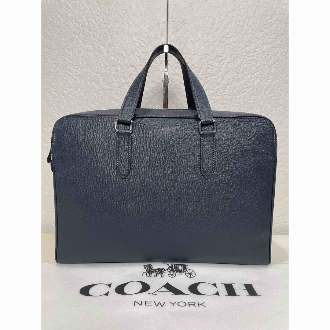 COACH(コーチ)の【良品】定価12万　コーチ メンテ済み　ビジネス　レザー　バッグ　本革　268 メンズのバッグ(ビジネスバッグ)の商品写真