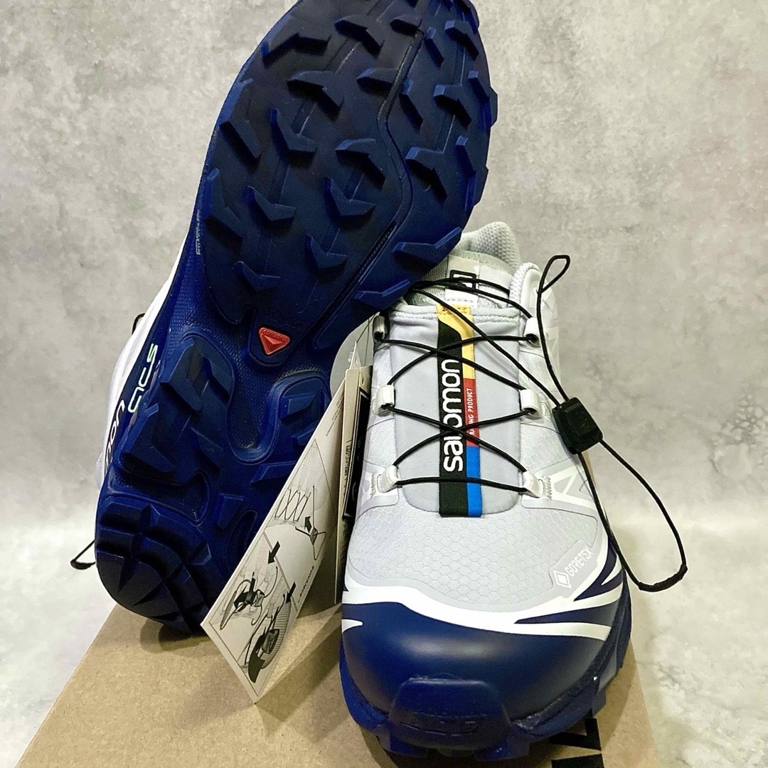 SALOMON(サロモン)の26.5cm 新品正規品 Salomon XT-6 GORE-TEX Blue メンズの靴/シューズ(スニーカー)の商品写真