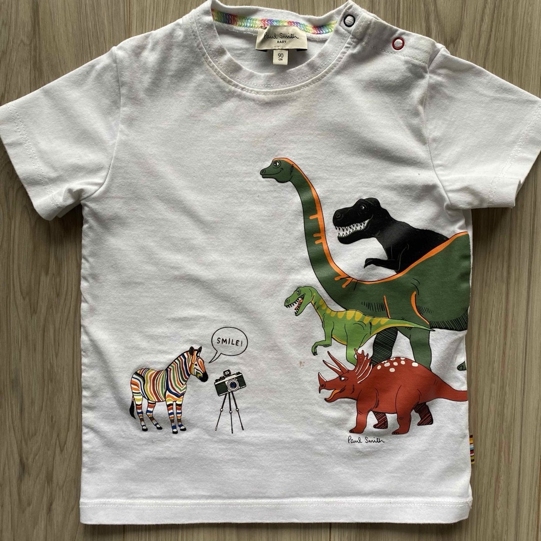 Paul Smith(ポールスミス)の【Paul Smith】 ベビー 90cm Tシャツ2枚セット キッズ/ベビー/マタニティのキッズ服男の子用(90cm~)(Tシャツ/カットソー)の商品写真