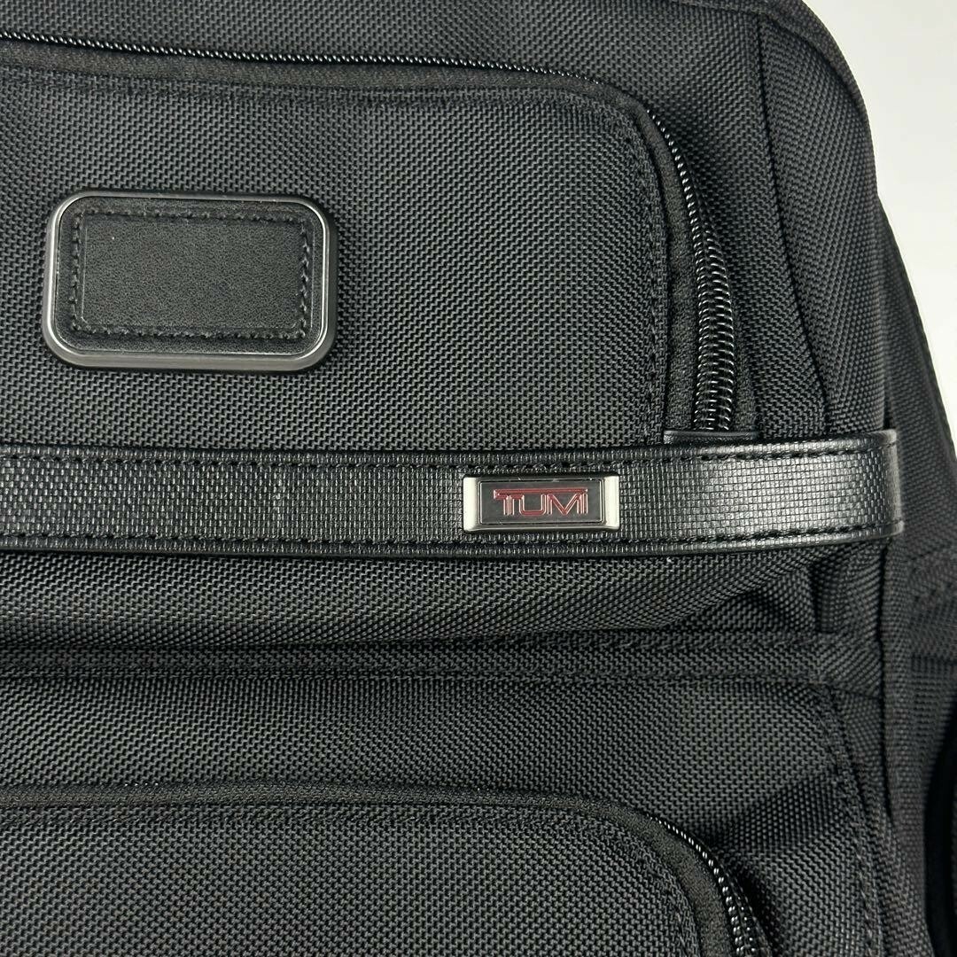 TUMI(トゥミ)のTUMI ALPHA 3ブラックデラックス多機能ショルダーバッグ リュック レディースのバッグ(リュック/バックパック)の商品写真