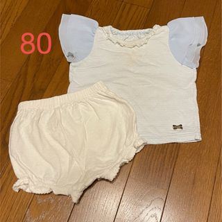 子ども服　半袖　ズボン(Ｔシャツ)