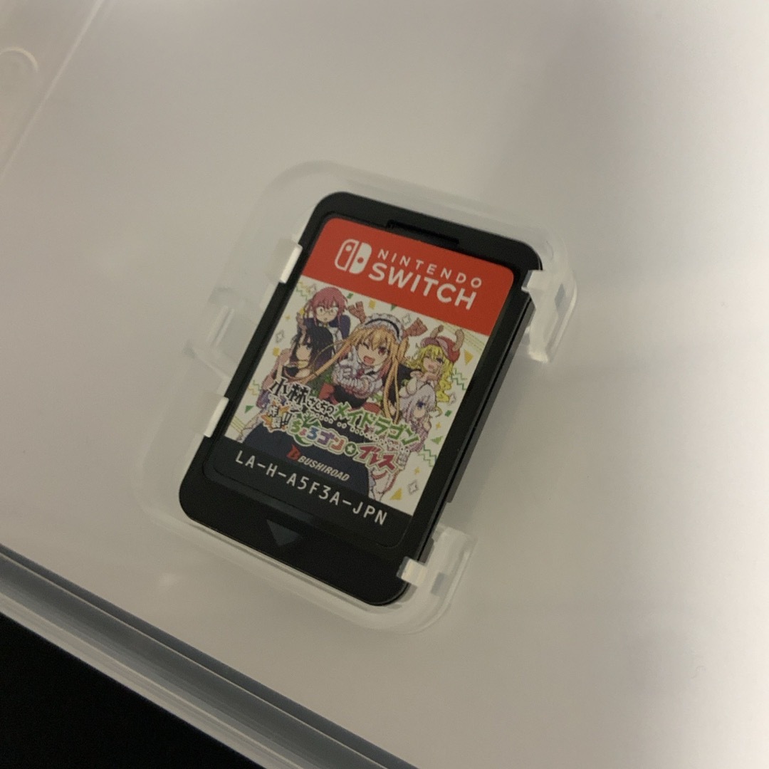 Nintendo Switch(ニンテンドースイッチ)の小林さんちのメイドラゴン 炸裂!! ちょろゴン☆ブレス エンタメ/ホビーのゲームソフト/ゲーム機本体(家庭用ゲームソフト)の商品写真