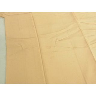 平和屋2■上質な色無地　蜂蜜色　逸品　DAAA3082rt(着物)