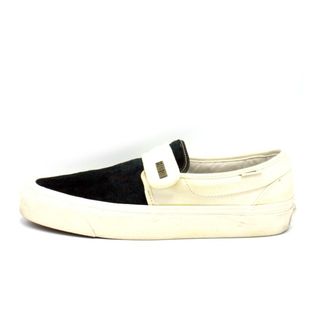 フィアオブゴッド(FEAR OF GOD)のフィア オブ ゴッド FEAR OF GOD × バンズ VANS ■ 【 Slip-On 47 V DX 】 スエードレザー キャンバス 切替 ベルクロ スリッポン スニーカー　32584(スニーカー)