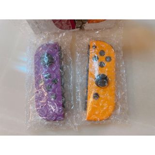 ニンテンドースイッチ(Nintendo Switch)の【ほぼ新品】Nintendo Switch Joy-Con パープル/オレンジ(家庭用ゲーム機本体)