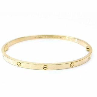 Cartier - 新品同様 カルティエ Cartier ■ B6047519 K18 YG ゴールド サイズ19 ラブブレス SM スモール ブレスレット バングル □6B6C ム41000