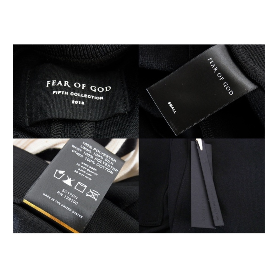 FEAR OF GOD(フィアオブゴッド)のフィア オブ ゴッド FEAR OF GOD × ■ 【 FIFTH COLLECTION 】 サイド ライン 裾 ジップ トラック パンツ　32585 メンズのパンツ(その他)の商品写真