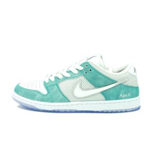 ナイキ(NIKE)のナイキ NIKE × エイプリルスケートボード APRIL SKATEBOARDS ■ 【 SB DUNK LOW Turbo Green FD2562 400 】 エスビー ダンクロー ターボグリーン スニーカー　f21306(スニーカー)