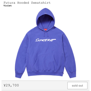 シュプリーム(Supreme)のsupreme  Futura Hooded Sweatshirt L(パーカー)