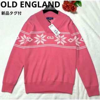 OLD ENGLAND - 【新品タグ付】OLD ENGLAND ノルディック柄 ニット オーバーサイズ