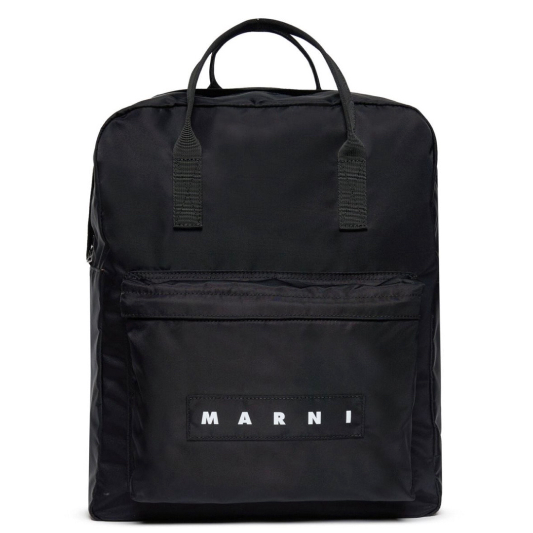 Marni(マルニ)の新品　MARNI マルニ　バックパック　ブラック　マザーズバッグ　アウトドア レディースのバッグ(リュック/バックパック)の商品写真