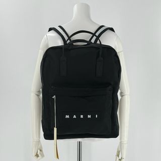 マルニ(Marni)の新品　MARNI マルニ　バックパック　ブラック　マザーズバッグ　アウトドア(リュック/バックパック)