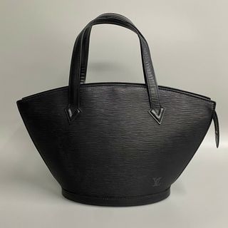 ルイヴィトン(LOUIS VUITTON)の極上 美品 LOUIS VUITTON ルイヴィトン ヴィンテージ サンジャック エピ レザー ハンドバッグ ミニ トートバッグ ブラック 17832(トートバッグ)