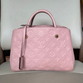 ルイヴィトン(LOUIS VUITTON)の【LOUIS VUITTON】 モンテーニュBB ローズプードル　ハンドバッグ(ハンドバッグ)