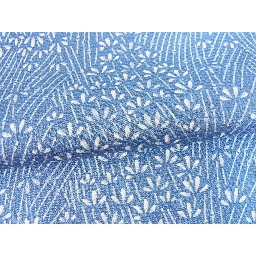 平和屋2■上質な小紋　草花文　逸品　DAAA7015sf レディースの水着/浴衣(着物)の商品写真