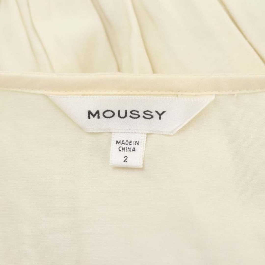 moussy(マウジー)のマウジー TUCK WAIST L／S SHIRT ドレス シャツワンピース レディースのワンピース(ロングワンピース/マキシワンピース)の商品写真