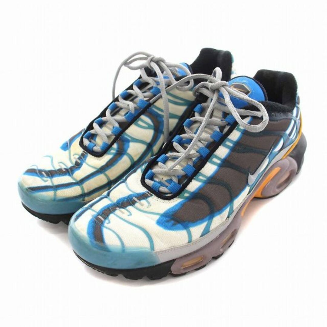 NIKE(ナイキ)のNIKE AIR MAX PLUS DELUXE スニーカー US9 青 ブルー メンズの靴/シューズ(スニーカー)の商品写真