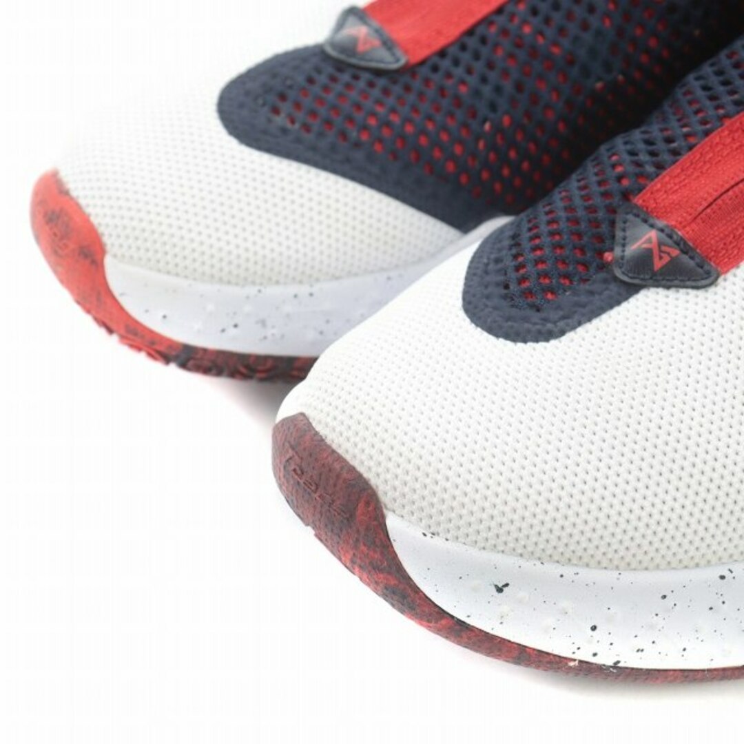 NIKE(ナイキ)のNIKE PG 4 スニーカー 32cm 白 紺 赤 CD5079-101 メンズの靴/シューズ(スニーカー)の商品写真