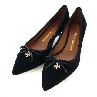 トリーバーチ(Tory Burch)のトリーバーチ TORY CHARM SUEDE PUMP 6.5M 23.5cm(ハイヒール/パンプス)