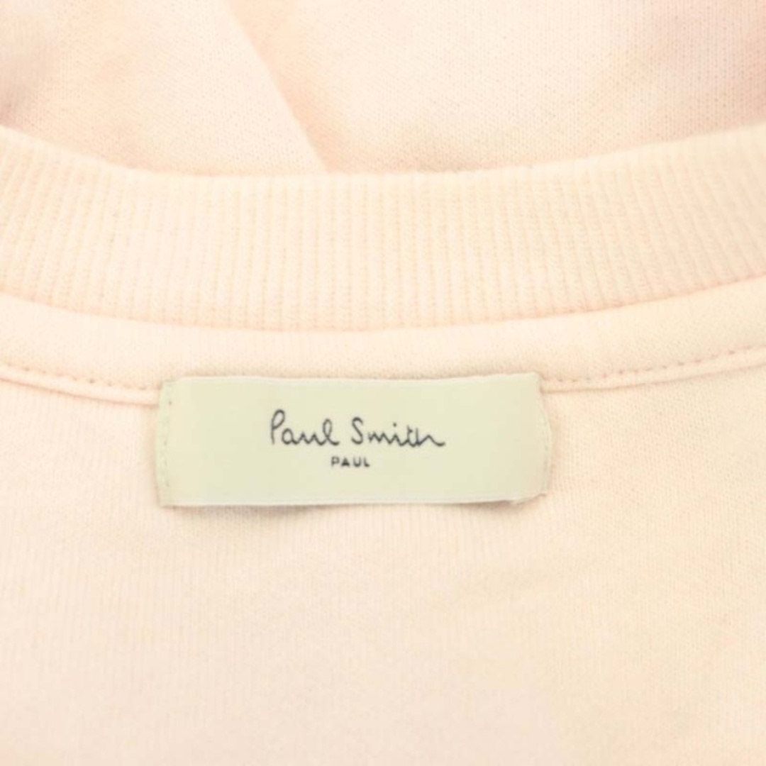 Paul Smith(ポールスミス)のポールスミス カットソー 半袖 猫 総柄 XL ライトピンク 黒 茶 黄色 レディースのトップス(カットソー(半袖/袖なし))の商品写真