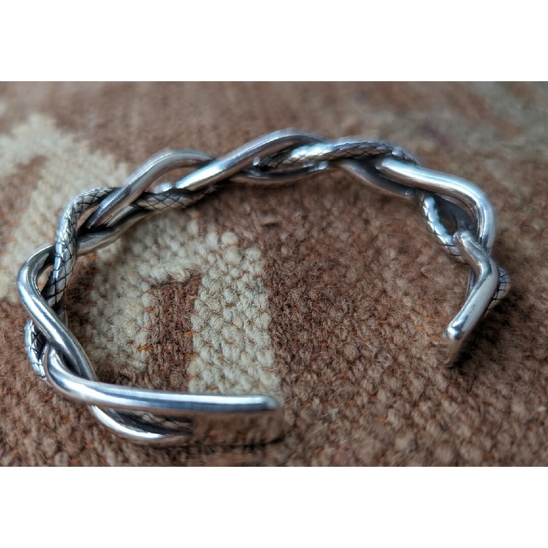 925 STERLING SILVER BANGLE/シルバーバングル レディースのアクセサリー(ブレスレット/バングル)の商品写真