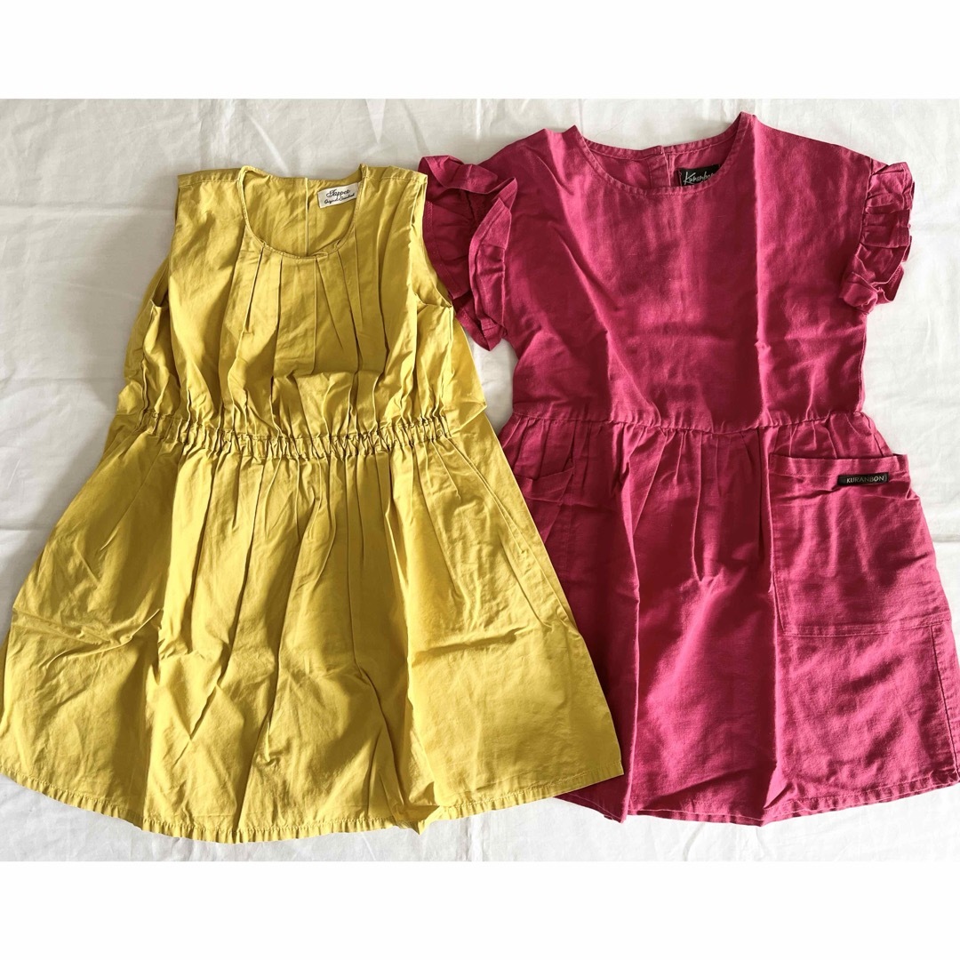 GU(ジーユー)の110cm相当　女の子お洋服まとめ売り キッズ/ベビー/マタニティのキッズ服女の子用(90cm~)(ワンピース)の商品写真